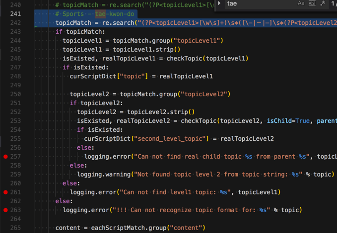 重新给Python添加断点